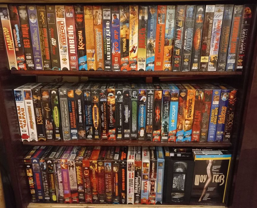 Відеокасети VHS adventure,thriller,fantastic,horror,war,space