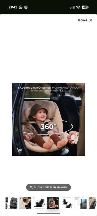 Cadeira Auto Kinderkraft Xpedition3 NOVA na Caixa