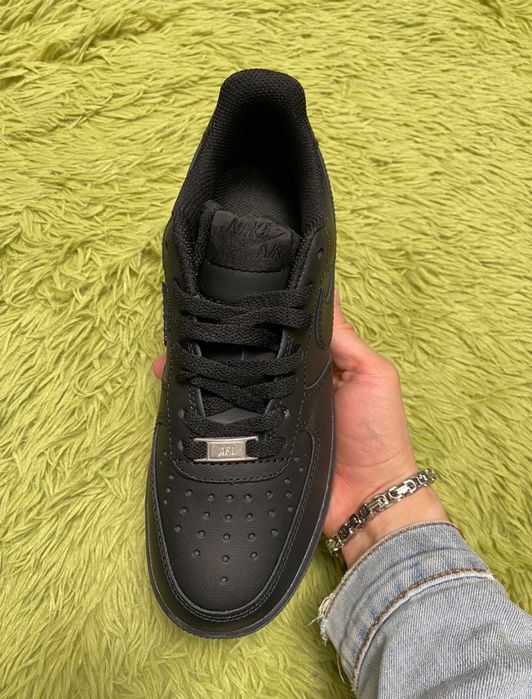 Nike_Air_Force_1_Low_'07_Black męskieTrampki r.45