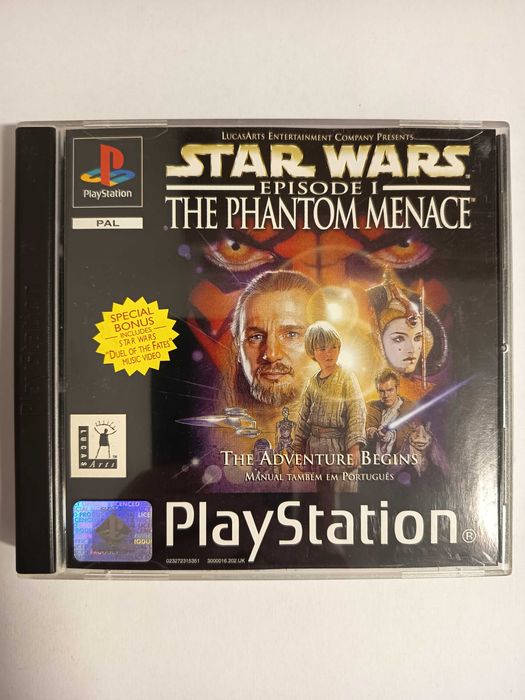 Star Wars Episode I The Phantom Menace PSX PS1 PlayStation angielska komplet