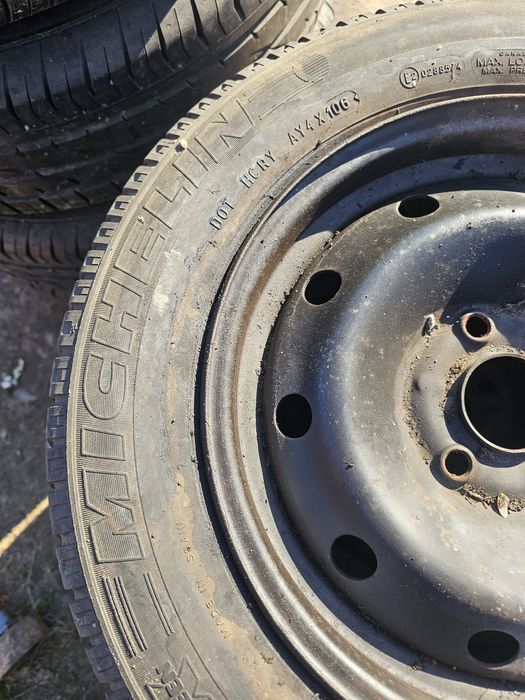 Koła felgi stalowe 13" et15 opony letnie Michelin 155/70R13