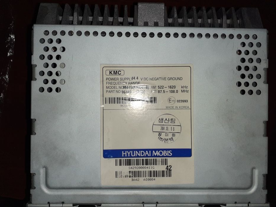 Auto radio Kia/Hyundai