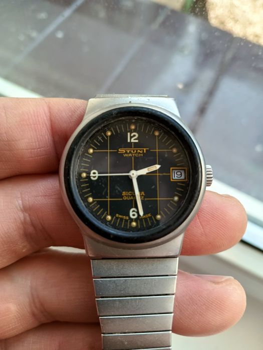 Stunt Watch Sicura Swiss dwa zegarki