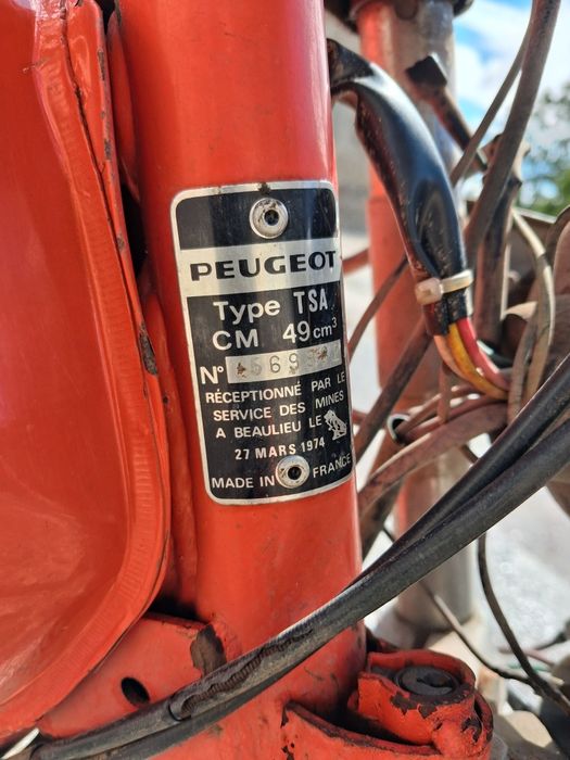 Mobilette Peugeot tsa  de. 1974