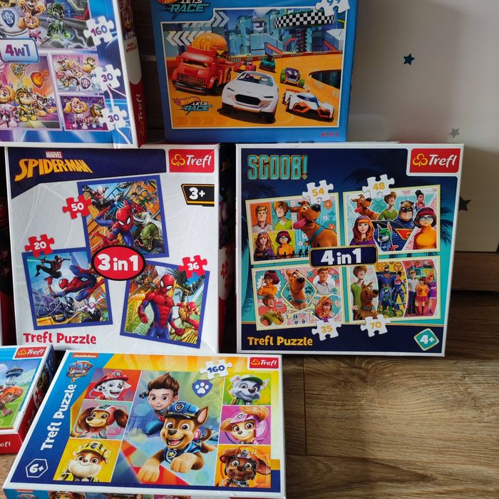 Zestaw Puzzli 7 szt.