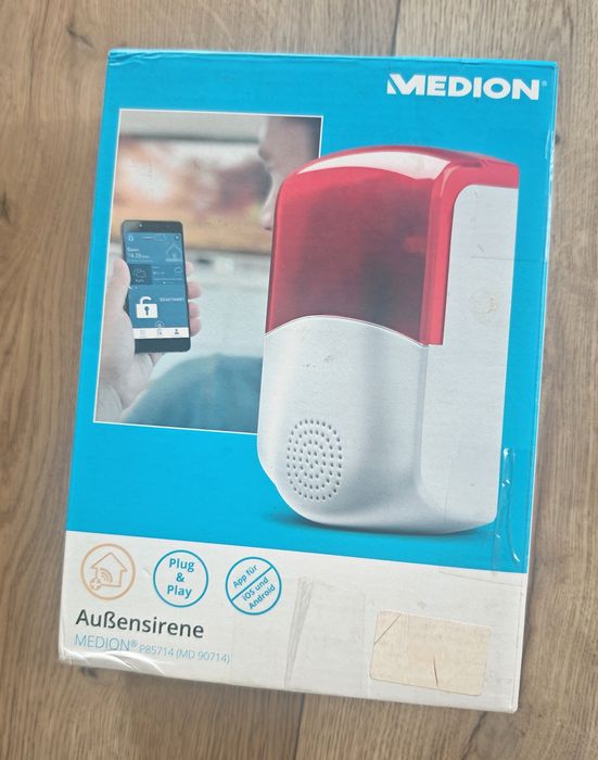 Inteligentny Bezprzewodowy System Alarmowy MEDION Smart Home – Duży Zestaw