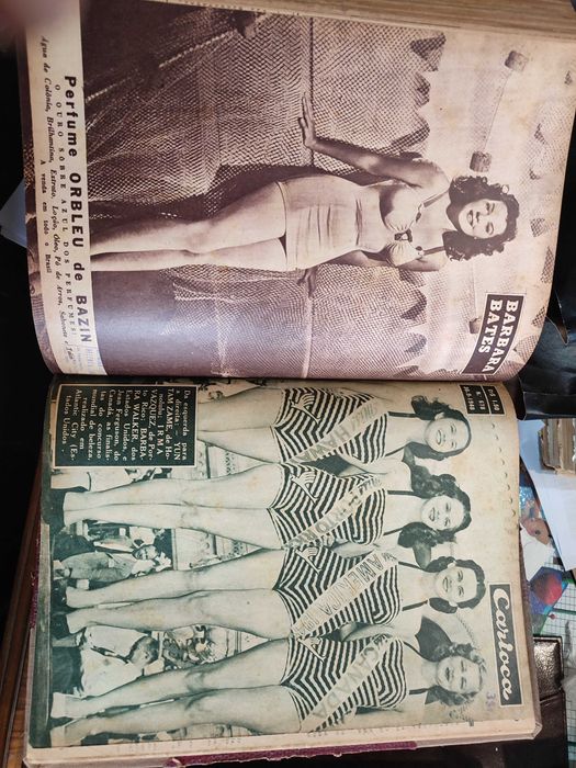 Carioca Revista Brasileira Cinema Arte Espetáculo Anos 40- 15 Números encadernados