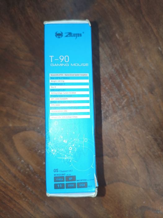 Rato gamer com fio - Zelotes