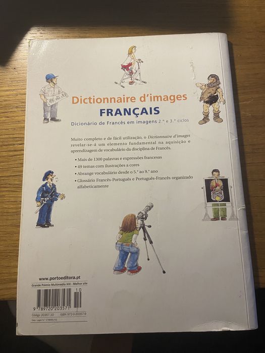 Dicionário de francês em imagens 2.º e 3.º ciclo