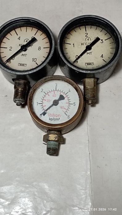 Манометры технические