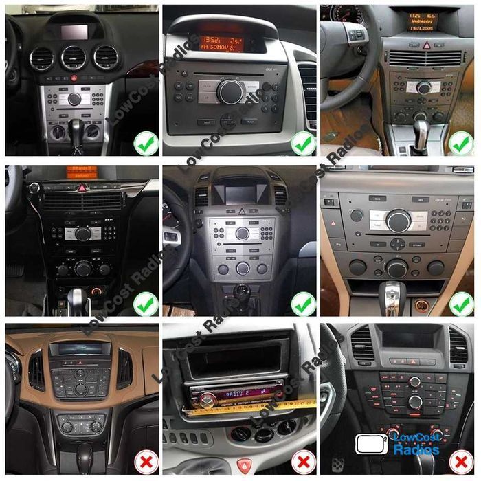 MARÇO! OPEL • ANDROID 15 • BT • USB • ASTRA, Corsa, Vectra