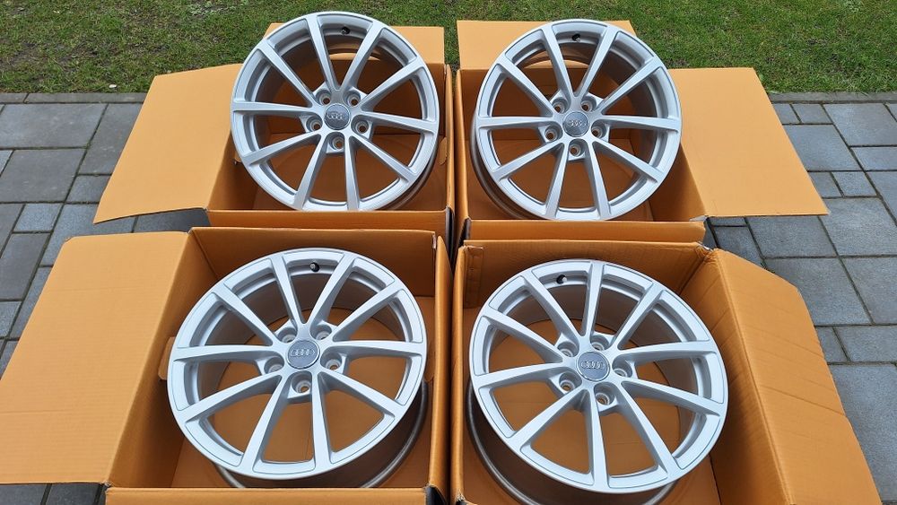 Nowe Alufelgi 5x112 R17 Audi A3 A4 A6 C7 C8 Vw Golf Caddy Passat Okazj