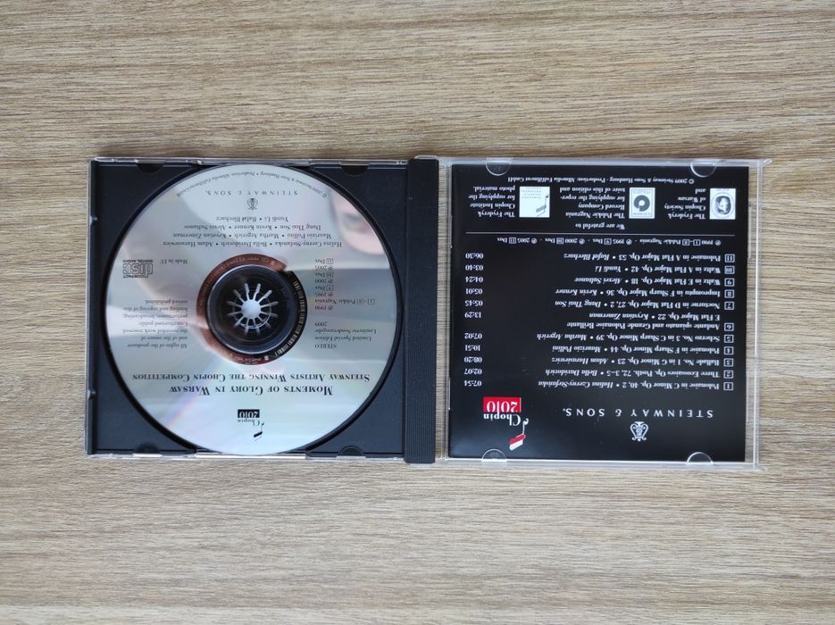 CD - Chopin - Moments of Glory in Warsaw - Steinway Artists