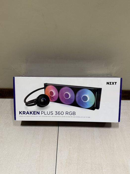 Chłodnice procesora NZXT Kraken Plus 360 RGB Czarny