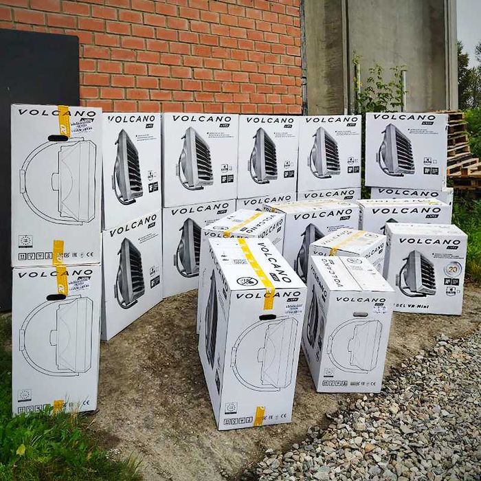 Тепловентилятори Volcano VR1,VR2,VR3,MINI AC/EC