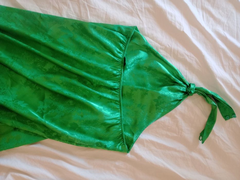 Vestido verde Buganco