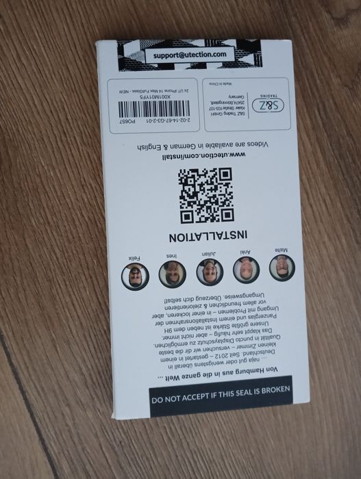 Szkoło hartowane Utection 2x Iphone 14 max