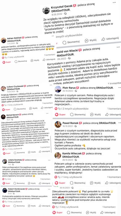 OGLĘDZINY POJAZDU pomoc w zakupie komputer miernik RAPORT diagnostyka