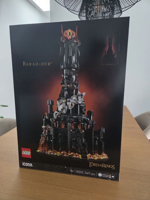 Lego 75419 76454 76466 43020 10333 Death Star, Harry Potter, FIFA World Cup Official Trophy, The Lord of the Rings  Barad-Dûr
