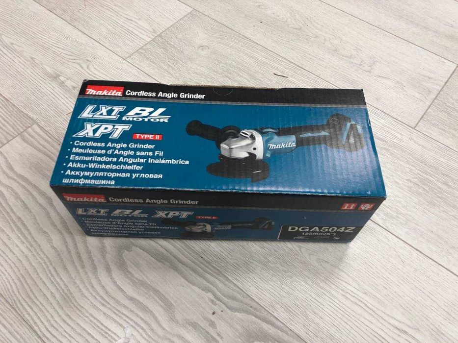 Акумуляторна кутова шліфувальна машина Makita DGA504Z