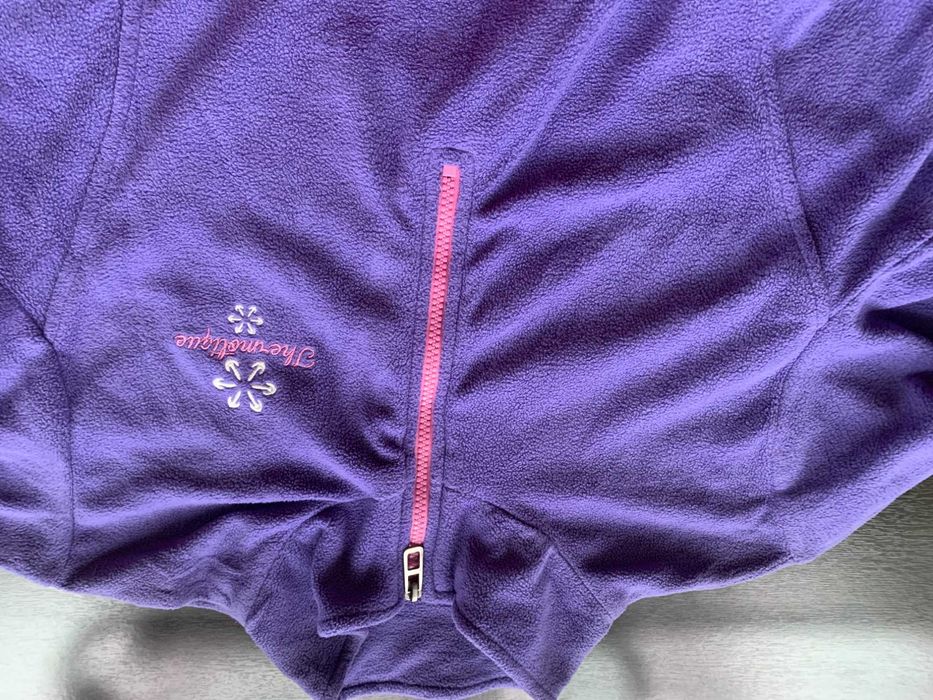 Женская теплая флисовая кофта