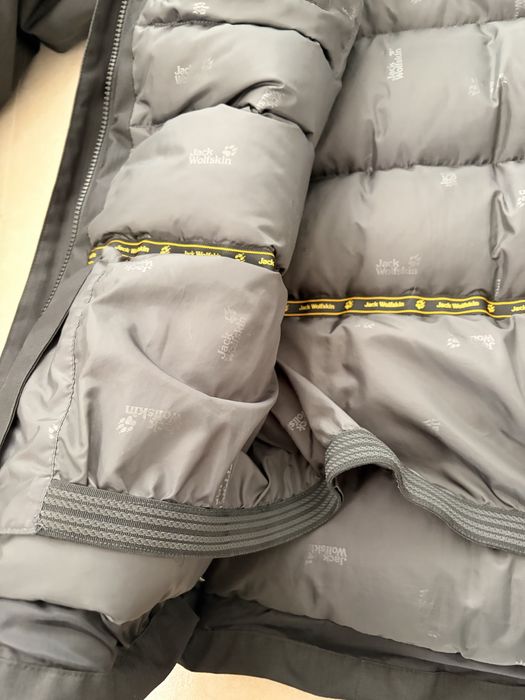 Parka puchowa Jack Wolfskin kurtka zimowa męska