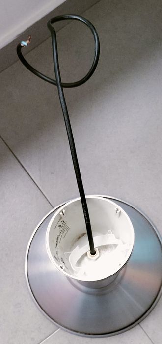 Candeeiro em alumínio