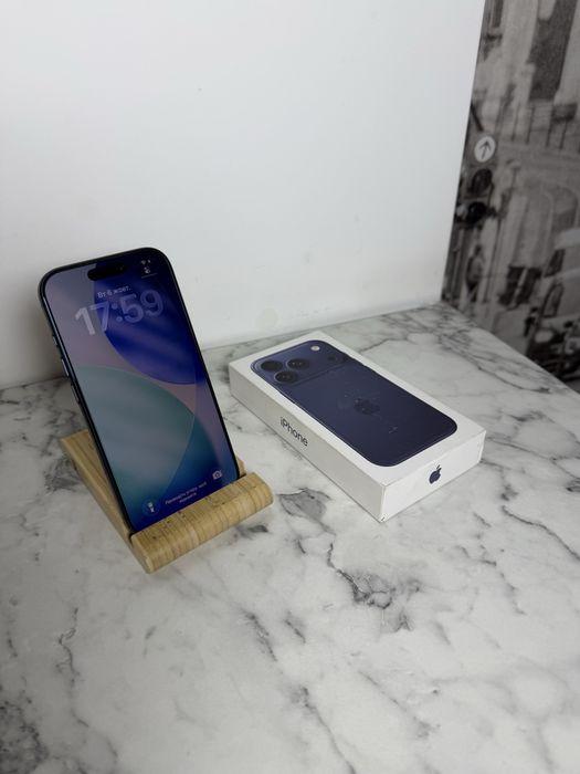 Iphone 17 pro 512 gb deep blue 2 цикли зарядки фізична сім
