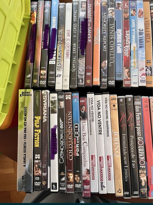 59 Filmes DVD originais / 10 = 10€