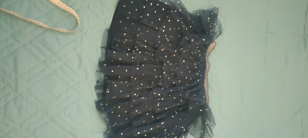 Spódnica warstwowa z falbanami