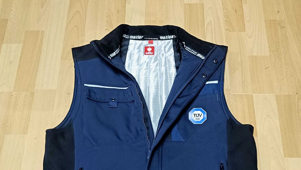 Ocieplana kamizelka softshell ENGELBERT STRAUSS MOTION r.L stan idealny