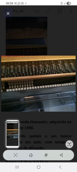 Vendo piano Haeussler