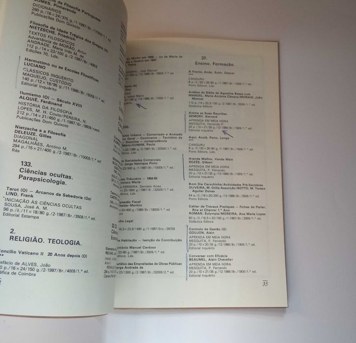 Livros de Portugal: Boletim Bibliográfico - vários