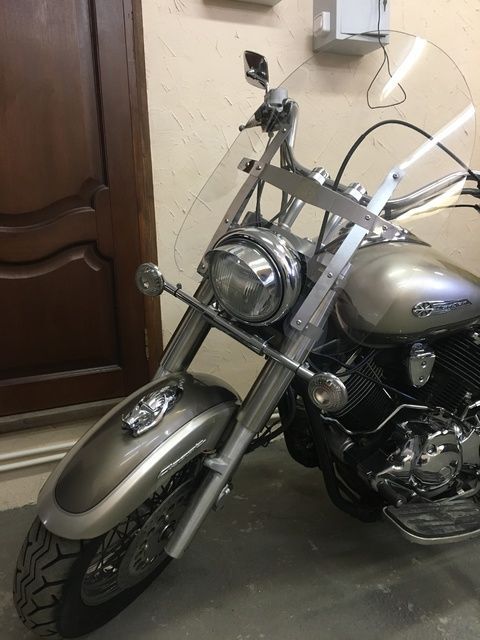 Ветровое стекло на Yamaha XVS Drag Star . XVS1300(Midnight Star): 2 700 ...