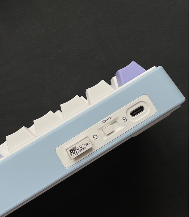 Беспроводная игровая механическая клавиатура royal kludge rk r75 pro: 2 ...