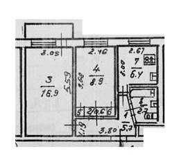 2-rooms apartment apartment by the address st. Dovzhenko (area 43 m²) - Atlanta.ua - photo 9