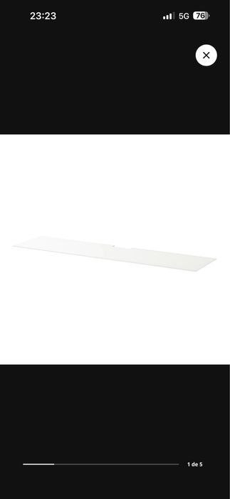 Painel superior TV Bestä  180