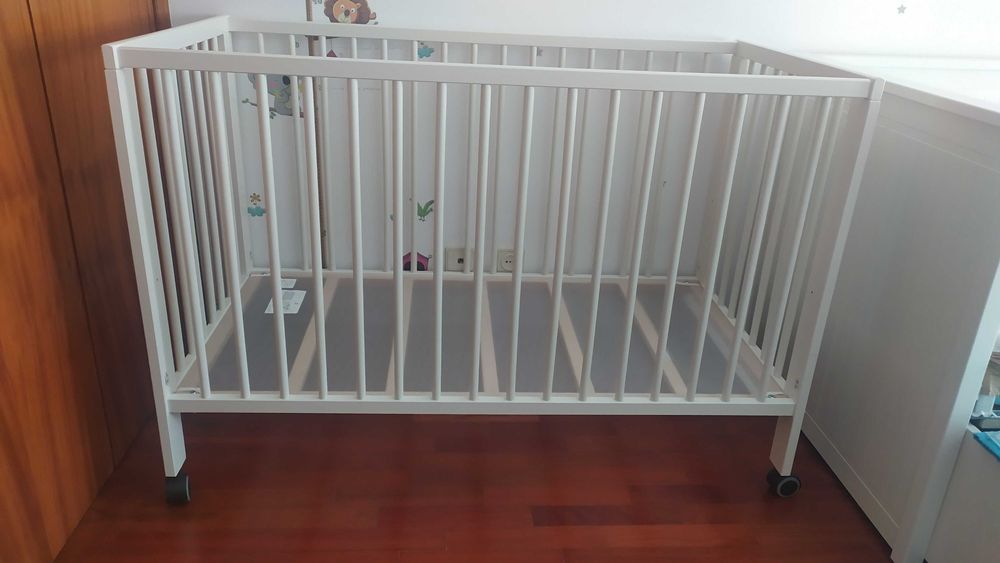 Cama criança -Grade Branca