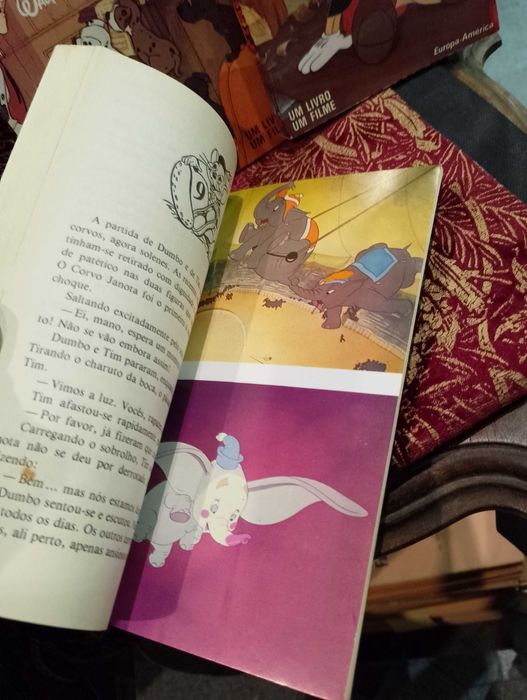 Pinóquio, Dumbo, 101 Dálmatas "Disney" 3 livros