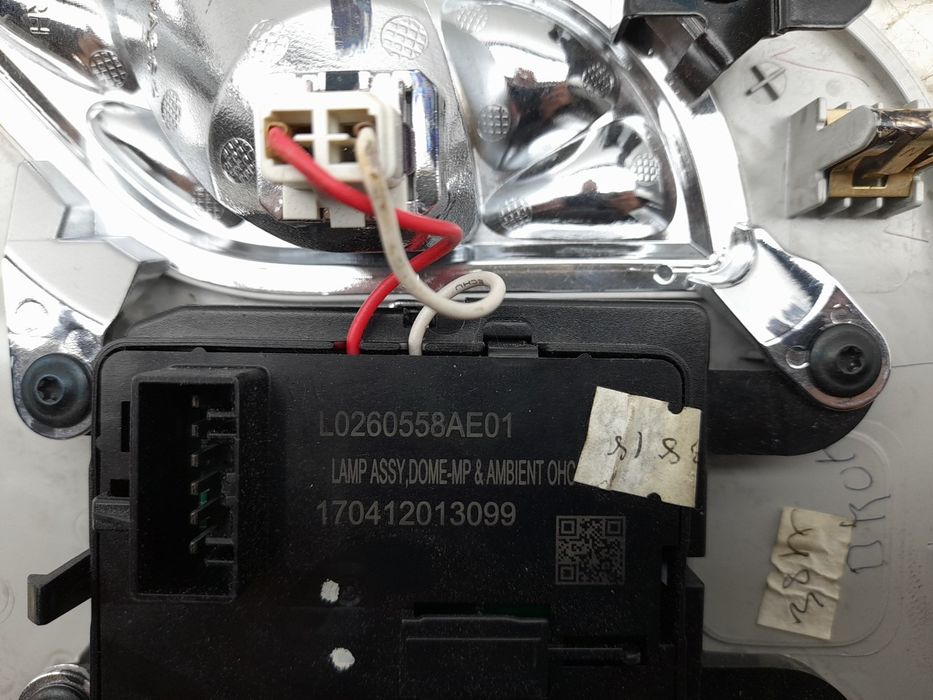 Plafonier frente JEEP Compass (MP, M6)