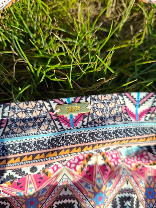 Strój kąpielowy bikini Panache Eclectic Boho przepiękny odpinane ramiączka  65H 30H