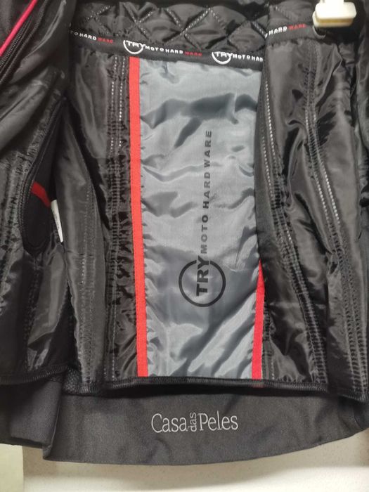 Casaco motard mulher casa das peles