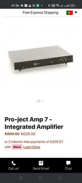 Amplificador Pro-Ject AMP 7