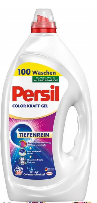Persil Color żel do prania tkanin kolorowych (100 prań) 4,5 L niemiecki