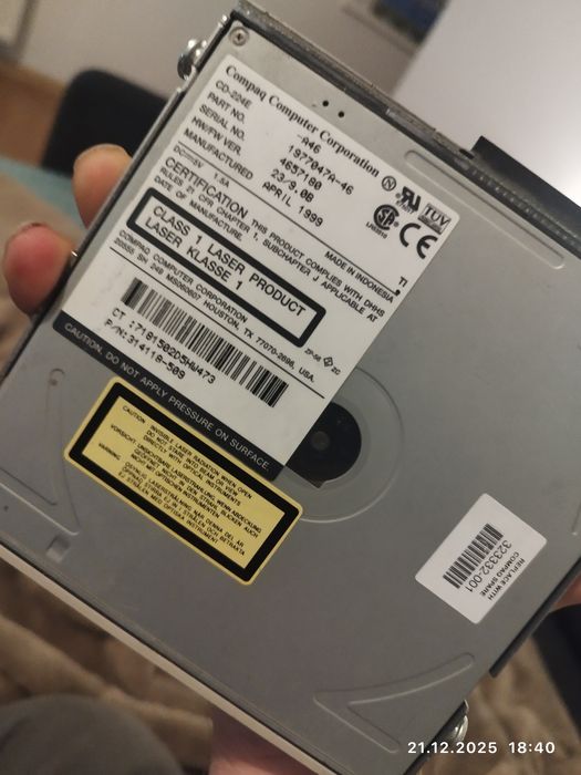 Napęd CD-ROM IDE  laptop Compaq