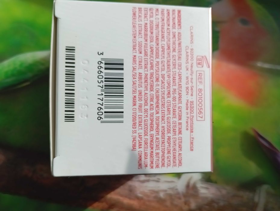 Krem clarins na dzień