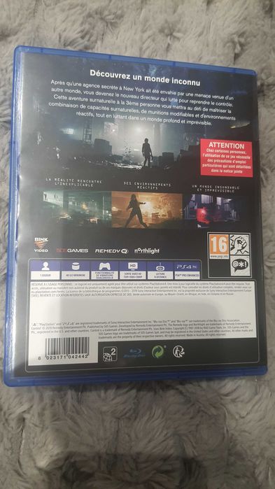 Control gra PS4 / PS5