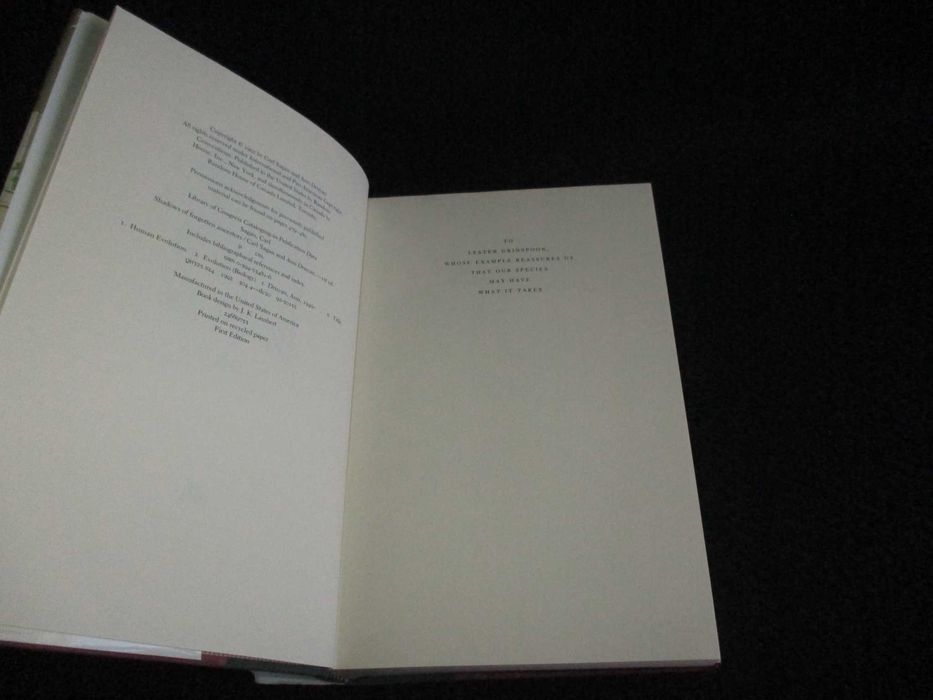 Livro Shadows of Forgotten Ancestors Carl Sagan Ann Druyan