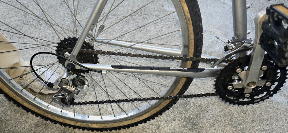 Bicicleta cinzenta
