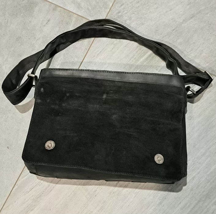 Портфель шкіряний сумка на плече